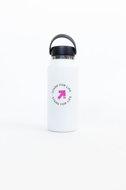 Hydro Flask with Stand For Life Logo