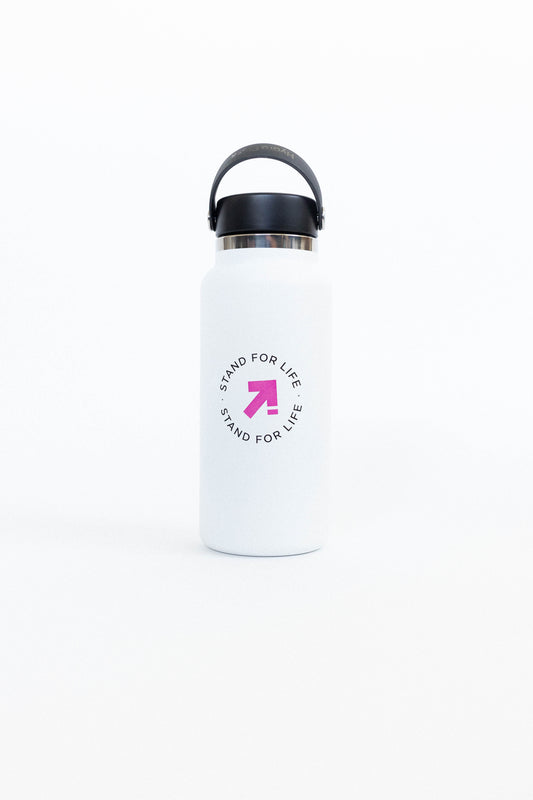 Hydro Flask with Stand For Life Logo